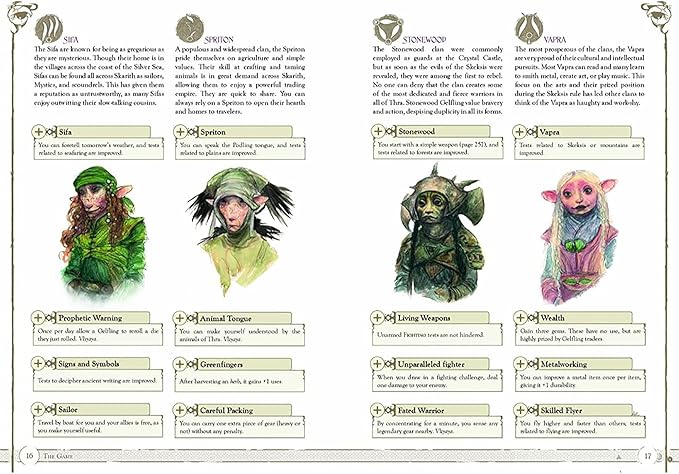 River Horse The Dark Crystal Adventure Game - RPG Hardcover Book 290+ Full Color Pages Role Playing Game