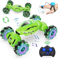 Gesture RC Car Hand Controlled RC Car Toys for Boys Girls 6-12 2.4GHz 360° Rotation 4WD Gesture Sensing RC Stunt Car with Light &amp Music Birthday Gifts for Kids