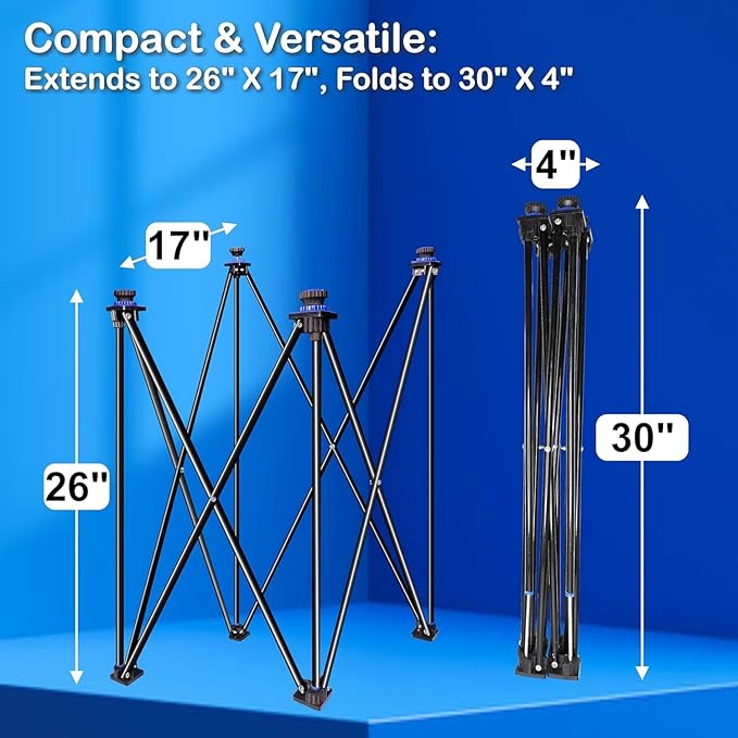 Professional Foldable and Height addjustable Carrom Board Stand.
