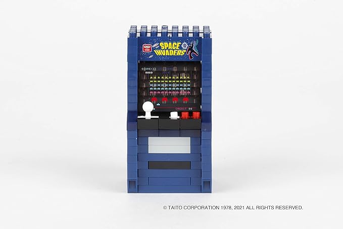 nanoblock - Space Invaders - Space Invaders Arcade Cabinet Character Collection Series Building Kit