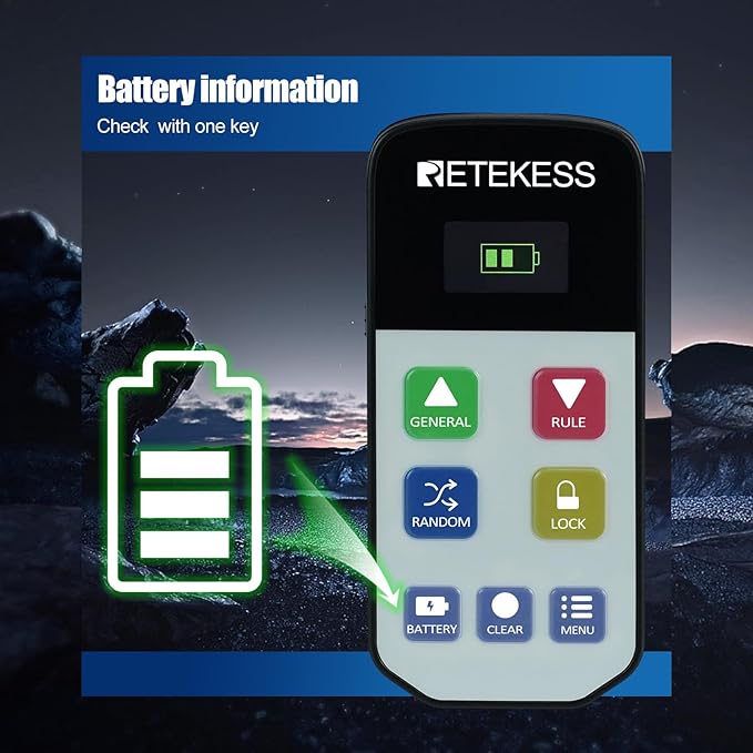 Retekess TM102 Buzzers for Trivia Games Answer Buzzers with Light Easy to Uses Rechargeable Buzzers Wireless Buzzer System for Game Show Back to School (32-Player)