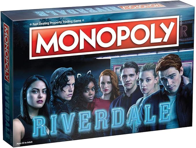 Monopoly Riverdale Board Game | Official Riverdale Merchandise | Based On The Popular CW Show Riverdale | A Great Riverdale Gift for Show Fans
