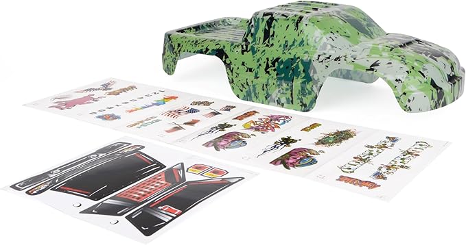 SummitLink Custom Body Compatible for 1/10 Scale RC Car or Truck (Truck not Included) (Camouflage)