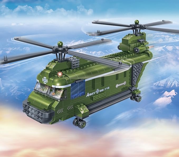 BanBao Chinook Helicopter Building Kit (263 Piece)