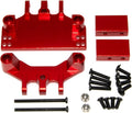 Pull Rod Mount Seat Servo Mount Compatible with MN 1/12 MN128 Upgrade MN86 MN86S MN86K MN86KS G500 Rc Car Aluminum Alloy Bracket Part Replace(Red)