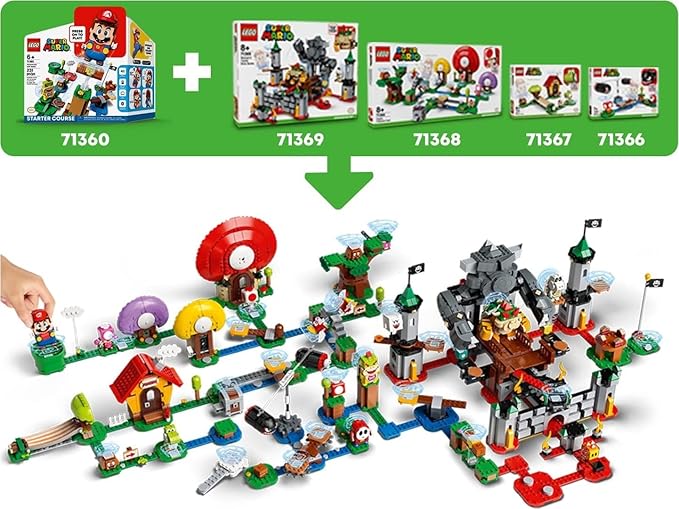 Lego 71368 Super Mario Toad’s Treasure Hunt Expansion Set Buildable Game