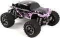 SummitLink Custom Body Compatible for 1/10 1/8 Scale RC Car or Truck (Truck not Included) (Muddy Pink Over Black)