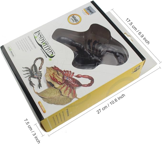 Tipmant Simulation RC Scorpion Remote Control Animal Vehicle Car Electric Scary Prank Toy Halloween Kids Birthday Gift