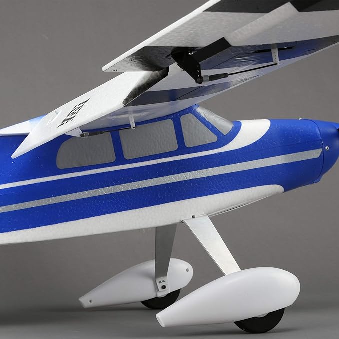E-flite RC Airplane Valiant 1.3m BNF Basic Transmitter Battery and Charger Not Included with AS3X and Safe Select EFL49500