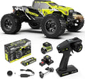 AMORIL 1/10 RTR Brushless Fast RC Cars for AdultsMax 50mph Hobby Electric Off-Road Monster TruckWaterproof High Speed RC Car 4WD Remote Control Car with 3S LipoGreen