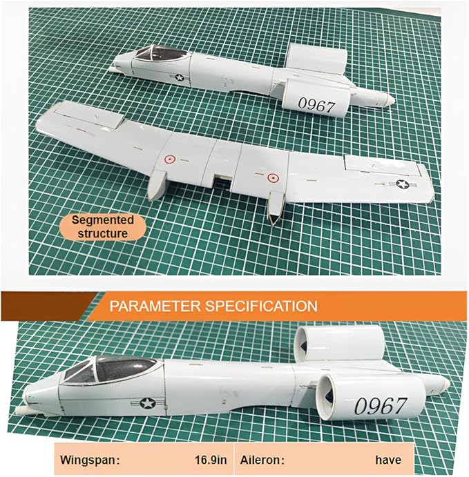 Fighter Jet Model A-10 430mm Wingspan Mini EPP 30mm Ducted Fan Fixed-Wing RC Airplane Aircraft Model for Collection and Gifts (PNP)