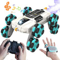 ATHLERIA Gesture Sensing Stunt Rc Cars 2.4Ghz 8Wd Rechargeable Racing Drift Double-Sided Car Hand Remote Control Crawler Toy for Boys 8 9 10 11 12 Year Old Christmas Birthday Party Present for Kids