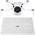 WRAPGRADE Skin Stickers Compatible with DJI Mini 4 Pro | Full Wrap (Racing White)