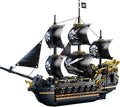 Flubecrux Pirate Ship Building Set Black Pearl Ship Model Kits for Home Office Decor Collectible Pirate Ship Sailboat Toys for Adults Boys Kids 8-12 Christmas Birthday Gift (801Pcs)