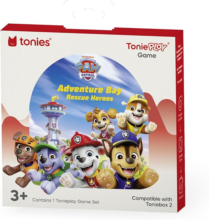 Tonies PAW Patrol: Adventure Bay Rescue Heroes Tonieplay Story Game [Requires Toniebox 2 &amp Controller]