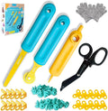 Cardboard Tools for Kids with Cutter &ampTool Box 87 PCS Cardboard Construction Kit for Family &amp Team Activities Creative STEM Educational Toys Gift for Boys and Girls Aged 5+