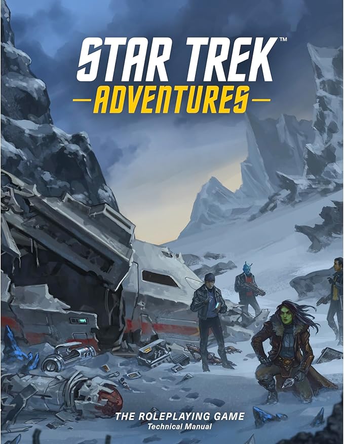 Modiphius Entertainment: Star Trek Adventures 2nd Edition Technical Manual - Roleplaying Game Supplemental Hardback Book Extensive Universe Details