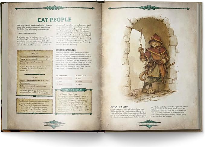 Free League Publishing Dragonbane: Bestiary RPG Supplement Book 63 Fantasy Adventure Roleplaying Creatures &amp Monsters Hardcover Adults Teens Ages 14+
