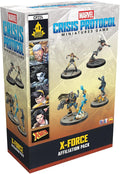 Asmodee Marvel: Crisis Protocol X-Force Affiliation Pack - Cable Domino X-23 &amp Honey Badger Tabletop Superhero Game Ages 14+ 2 Players 90 Minute Playtime