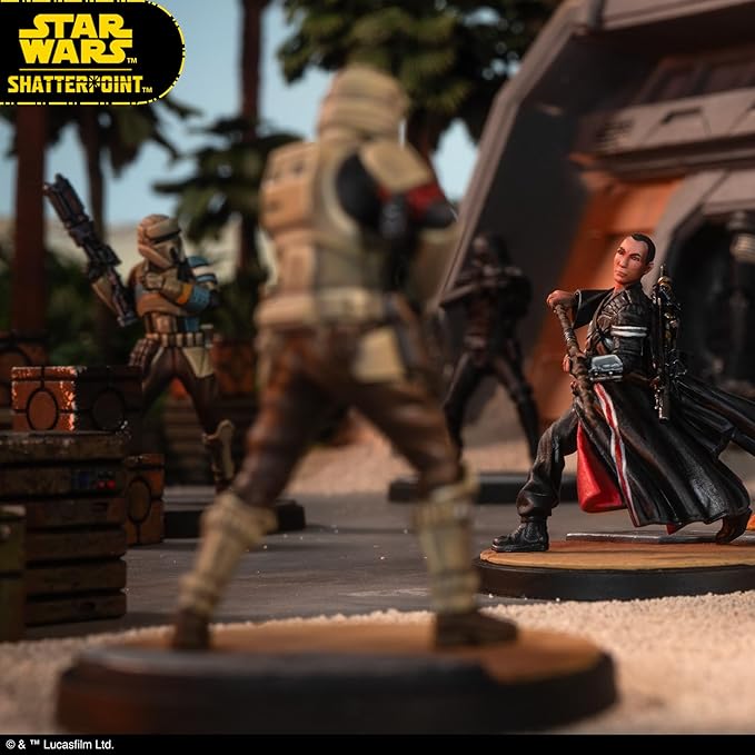 Asmodee Star Wars Shatterpoint This is Rogue One Squad Pack - Tabletop Miniatures Strategy Game for Kids &amp Adults Ages 14+ 2 Players 90 Min Playtime