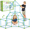 SpringFlower Fort Building Kit for KidsSTEM Construction Toys Educational Gift for 3 4 5 6 7 8 9 10 11 12 Years Old Boys and GirlsUltimate Creative Set for Indoor &amp Outdoors Activity200 PcsGr