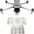 WRAPGRADE Full Skin Stickers for DJI Mavic 3 / Mavic 3 Classic (Titanium)