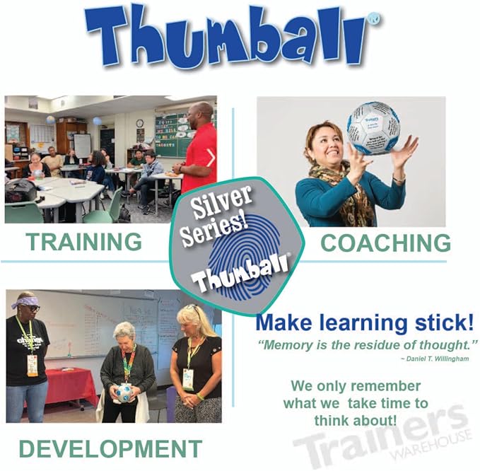 Trainers Warehouse 6 Thumball Collection 32 Prompts for Conversation Team Building Relationship and Training