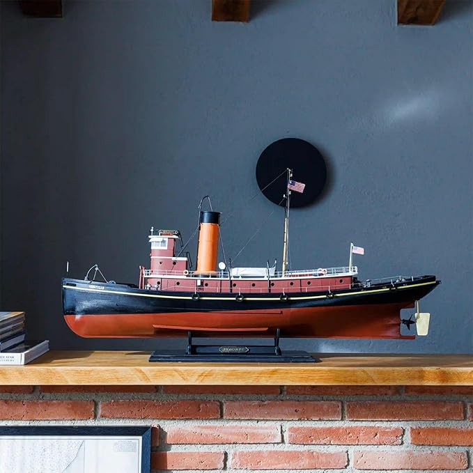Occre Hercules 1:50 Wood Tugboat Ready for RC Modelship kit for Adults to Build