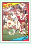 Dan Marino 1984 Topps Instant Replay #124 - Miami Dolphins Rookie