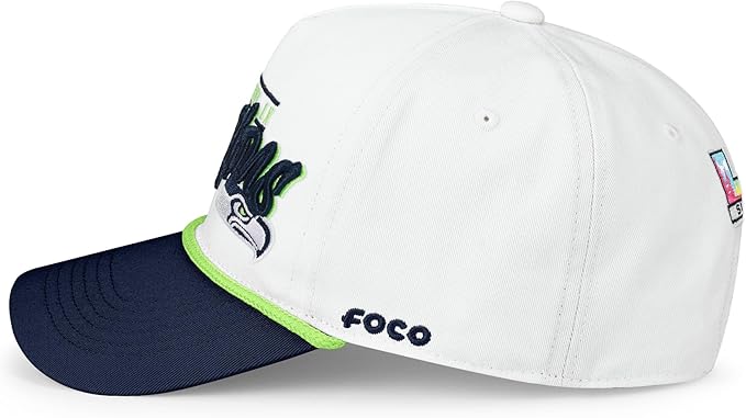 FOCO Seattle Seahawks NFL Super Bowl LX Champions Monty Script Marquee RF Cap