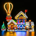 Upgraded Led Light Kit Compatible with Lego Santa's Post Office Building Set Lights Decoration Compatible with Lego 10339 (Model Not Included)