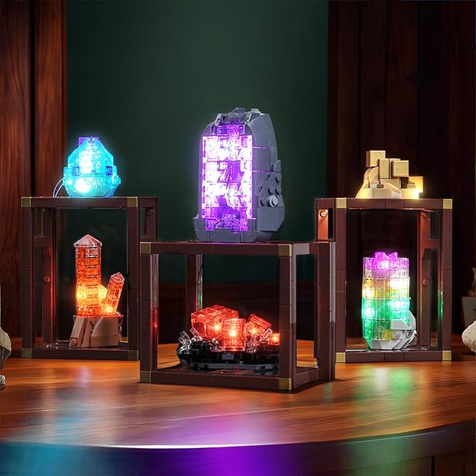 Light kit Compatible with Lego 21362 Mineral Collection - No Model Only Light LED Lighting Accessories Compatible with Lego 21362