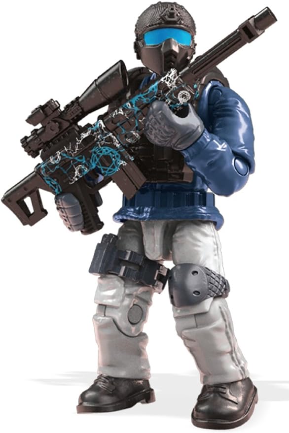Mega Construx Call of Duty Care Package Blue Building Set