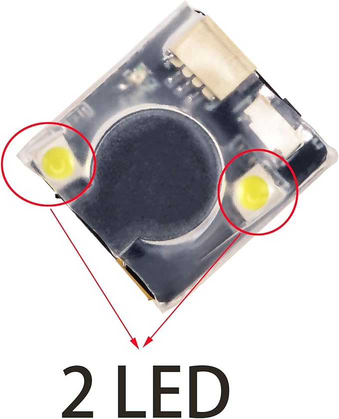 FPV Finder Buzzer 110dB Super Loud Alarm RC Signal Loss Tracker Dual LED Lights for FPV Racing RC Drone Airplane