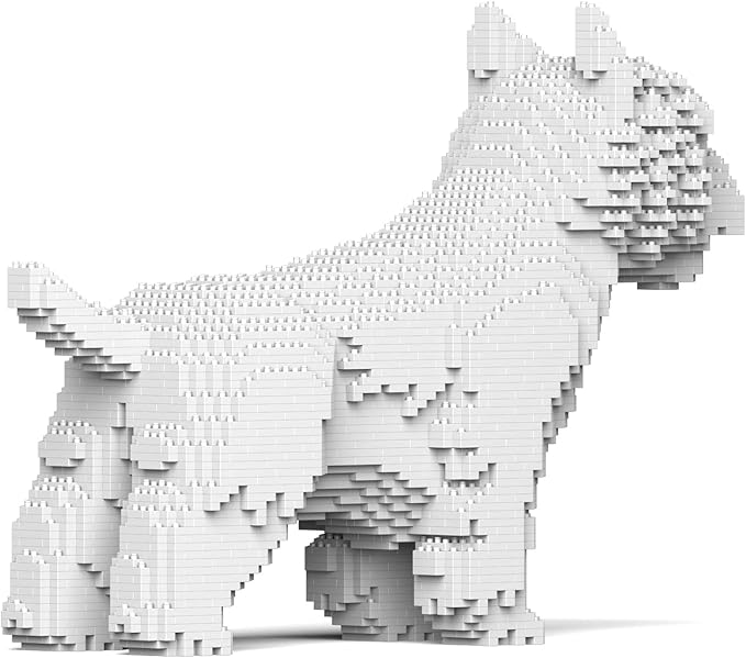 JEKCA West Highland White Terrier 02S | Dog Plastic Building Blocks | Age 14+