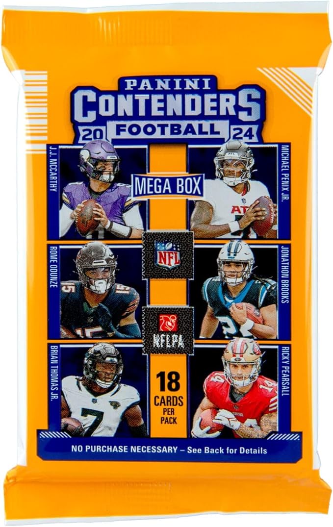 2024 Contenders Football Trading Cards Mega Box