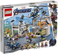 LEGO Marvel Avengers Compound Battle 76131 Building Set Includes Toy Car Helicopter and Popular Avengers Characters Iron Man Thanos and More (699 Pieces)