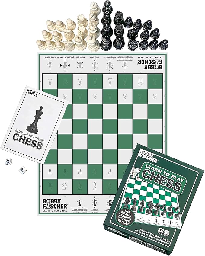 Bobby Fischer® Learn to Play Chess Set Board Game (12 Count)