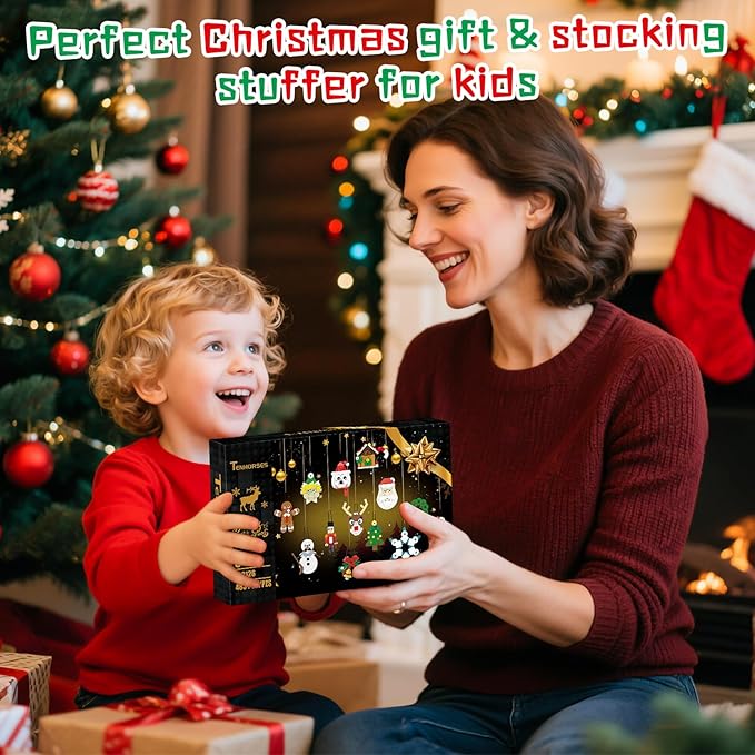 Nubee Christmas Ornaments Building Kit Christmas Tree Wreath Santa Snowman Gingerbread Reindeer Nutcrackers Snowflake 13-in-1. Stocking Stuffers Decor Toys Gifts for Boys Girls Kids.
