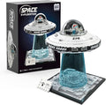 Space UFO Spaceship Building Sets Galaxy Interstellar Spaceship SetsCollection Creative Star Spaceship Building Kit for Animation Fansfor Boys and Gril Age 8-12