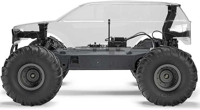 ARRMA 1/10 Gorgon 2WD RTA Kit Brushed Monster Truck (Battery &amp Charger Included) Clear ARA3230SKT2
