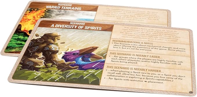 Greater Than Games | Spirit Island: Feather &amp Flame | Cooperative Strategy Board Game Expansion | 1 to 4 Players | 90+ Minutes | Ages 14+