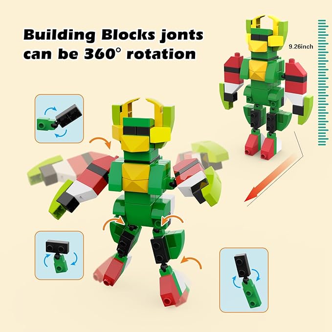 Building Blocks for Kids Ages 3-8| 8-Color Building Bricks for Toddlers Development Creativity and Motor Skills| 209-piece Toy Building Sets for Ideal Christmas/Birthday Gifts for Boys &amp Girls