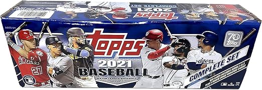 2021 Topps Baseball Factory Sealed Complete Retail Box (660 Cards 5 Rookie Variations)
