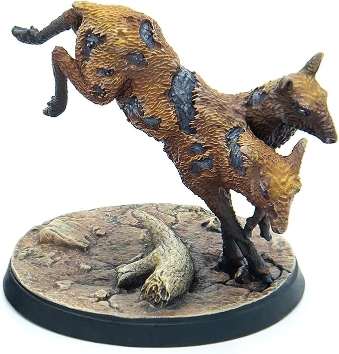 Modiphius Entertainment Fallout: Wasteland Warfare - Creatures: Radstag Herd - EnglishGrey
