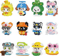Cat and Dog Micro Mini Building Block Sets Birthday Gift for Kids Animals Buildling Model Kits Mini Bricks Cat and Dog Series Toys for Kids