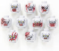 BrickTactical Zombie Head Pack V5 for Minifigs