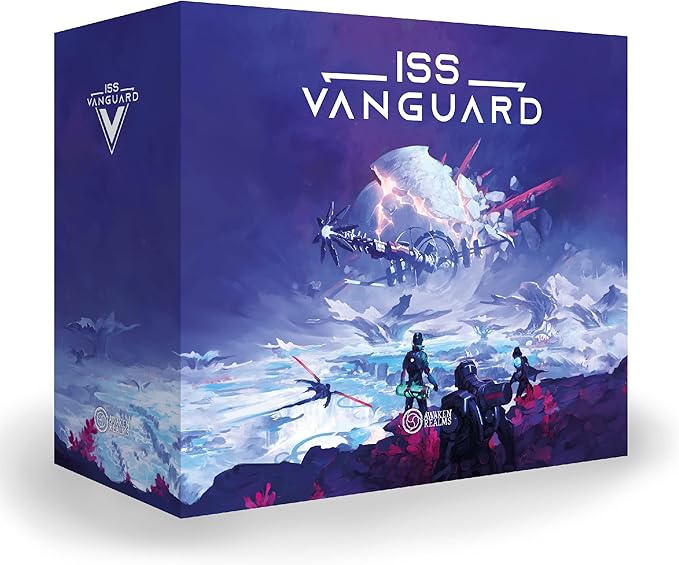 Awaken Realms ISS Vanguard Board Game - Explore Space in a Cooperative Sci-Fi Strategy Game Thrilling Adventure for Teens &amp Adults Ages 14+1-4 Players 90-120 Minute Playtime