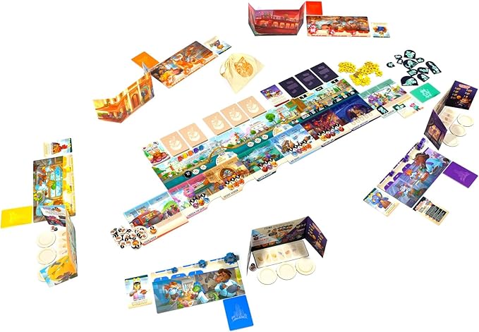 Lucky Duck Games Critter Kitchen | Strategy Game | Chefs Compete for a Restaurant Critic | 1-5 Players Ages 12+