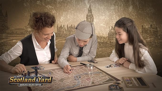 Ravensburger Scotland Yard Sherlock Holmes Edition - Strategy Game for Ages 8+ | Engaging Brain Teaser | Ideal for Family Game Night Award-Winning Game